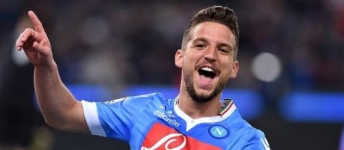 Dries Mertens, attaccante del Napoli.