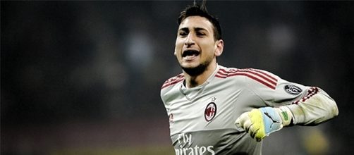 Gianluigi Donnarumma, 17 anni, portiere titolare del Milan