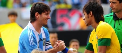 Leo Messi e Neymar: compagni nel Barcellona, avversari nel 'Superclasico'