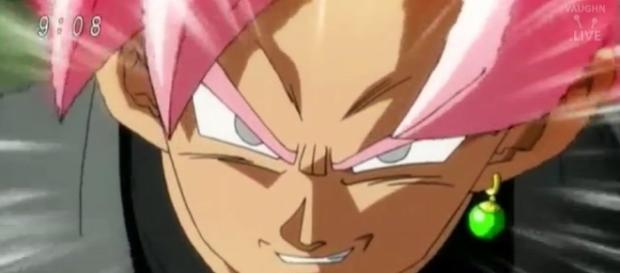 Black a punto de fusionarse con Zamasu Black a punto de fusionarse con Zamasu