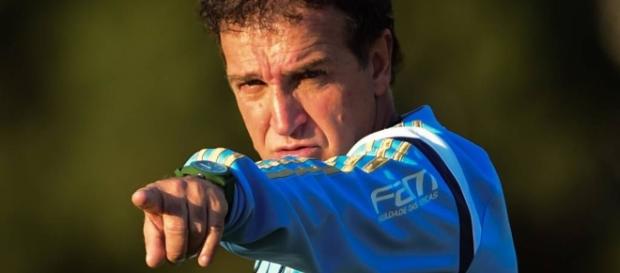 Cuca, técnico do Palmeiras, no CT Cuca, técnico do Palmeiras, no CT