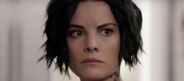 Jane Doe (Jaimie Alexander) in "Blindspot"/Photo via screencap, "Blindspot" Jane Doe (Jaimie Alexander) in "Blindspot"/Photo via screencap, "Blindspot"