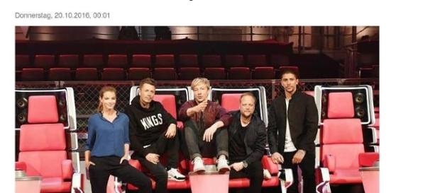 The Voice Deutschland- Jury 2016- Yvonne Catterfeld, Michi Beck, Samu Haber, Smudo, Andreas Bourani The Voice Deutschland- Jury 2016- Yvonne Catterfeld, Michi Beck, Samu Haber, Smudo, Andreas Bourani