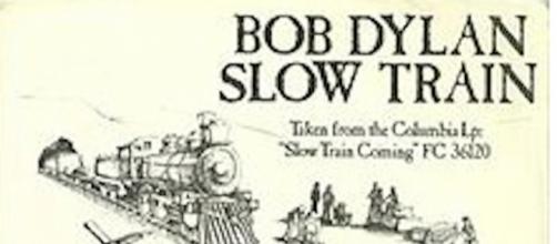 Bob Dylan single for "Slow Train" CREDIT: SONY