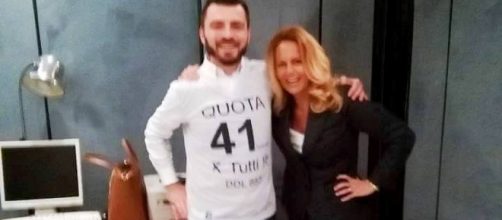 Riforma pensioni, 'Quota 41 per i precoci'. Nella foto Walter Rizzetto e Brigida Cristina Ardito