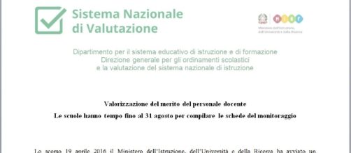 Valutazioni bonus docenti meritevoli