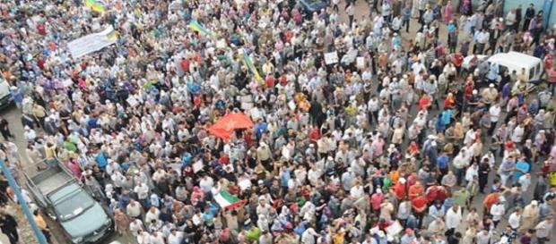 Appel au rassemblement au Maroc après la mort d'un vendeur de poisson Appel au rassemblement au Maroc après la mort d'un vendeur de poisson