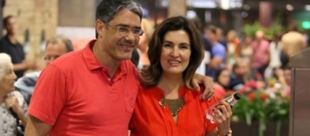 O casal de jornalistas se evitou novamente O casal de jornalistas se evitou novamente