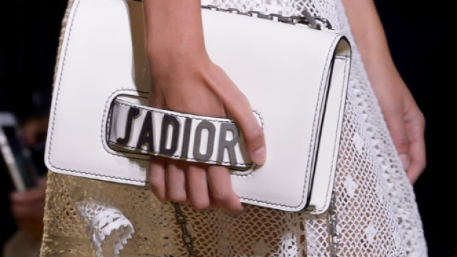 Particolare dalla passerella SS17 Dior (Credits: ImaxTree)