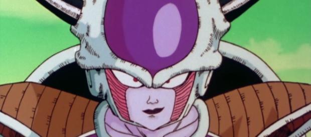 Freezer atraviesa a Krilin con sus cuernos Freezer atraviesa a Krilin con sus cuernos