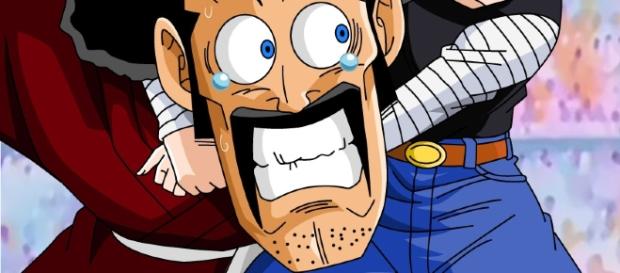 Mr Satan vs Androide 18, todo un loquillo Mr Satan Mr Satan vs Androide 18, todo un loquillo Mr Satan