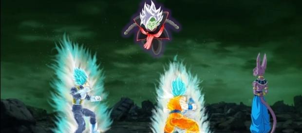 Vegeta, Goku y Bills versus Zamasu Vegeta, Goku y Bills versus Zamasu