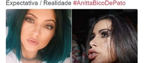 Anitta se torna piada na net novamente