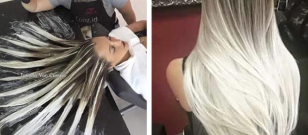 Cabelo de sereia, a nova moda nos salões de cabeleireiro Cabelo de sereia, a nova moda nos salões de cabeleireiro