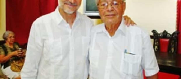 Carmelo Gonzáles y Francisco Montalbán, embajador de España en Cuba Carmelo Gonzáles y Francisco Montalbán, embajador de España en Cuba