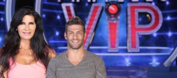Pamela Prati e Clemente Russo al GF Vip Pamela Prati e Clemente Russo al GF Vip