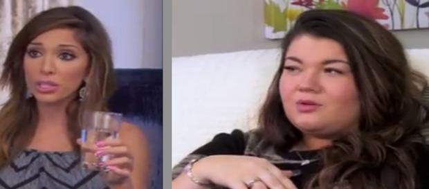 Screenshots of Farrah & Amber on Teen Mom, taken by Andre Braddox Screenshots of Farrah & Amber on Teen Mom, taken by Andre Braddox