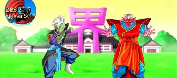 Zamasu y kibito, ambos aprendices de Kaio shin Zamasu y kibito, ambos aprendices de Kaio shin