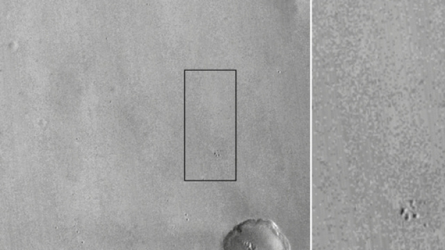 I rottami della sonda Schiaparelli