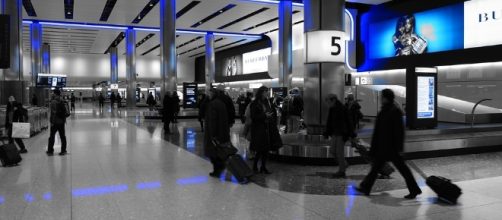 Baggage Hall at Heathrow Terminal 2 - a modern, futuristic appeal.