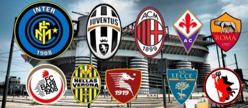 La classifica delle presenze medie allo stadio in Italia