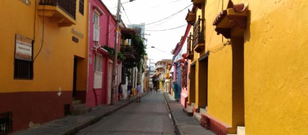 As coloridas ruas da Ciudad Amurallada As coloridas ruas da Ciudad Amurallada