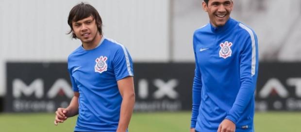 Romero e Balbuena, do Corinthians Romero e Balbuena, do Corinthians
