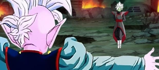 El kaioshin del septimo universo interviene en la batalla El kaioshin del septimo universo interviene en la batalla