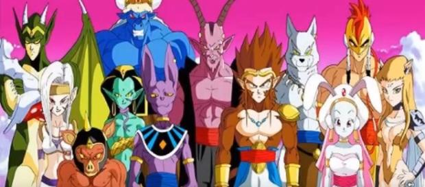 Goku versus los 12 diose de la destruccion Goku versus los 12 diose de la destruccion