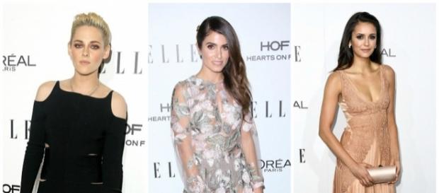 Kristen Stewart, Nikki Reed e Nina Dibrev all'evento Elle Kristen Stewart, Nikki Reed e Nina Dibrev all'evento Elle