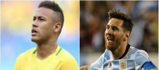 Neymar e Messi, craques do Barça e das suas seleções nacionais Neymar e Messi, craques do Barça e das suas seleções nacionais