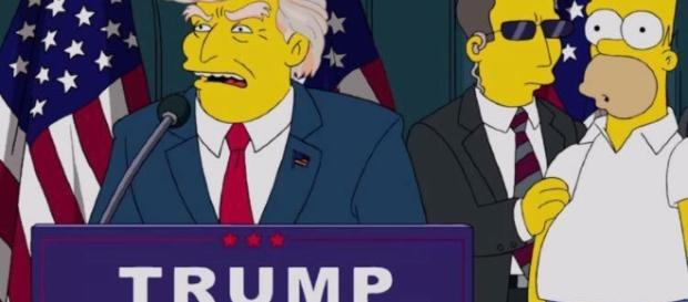 Puntata dei Simpson con Donald Trump Puntata dei Simpson con Donald Trump