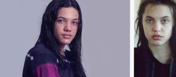 Wesley e Angelina se pareciam demais na adolescência! Wesley e Angelina se pareciam demais na adolescência!