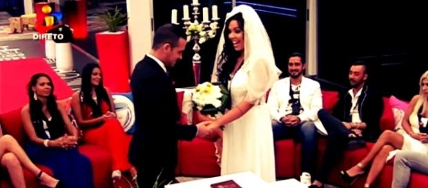 Inês e Hugo casaram-se a fingir no reality show Inês e Hugo casaram-se a fingir no reality show
