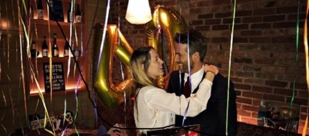 Ryan Reynolds festeggia 40 anni con la moglie Blake Lively Ryan Reynolds festeggia 40 anni con la moglie Blake Lively
