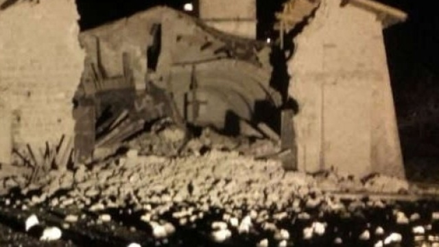 Sciame sismico nel centro Italia: chiesa crollata a Norcia il 26 ottobre 2016