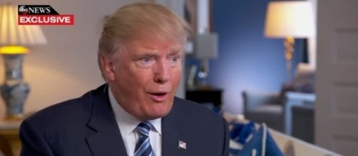 Donald Trump during ABC News interview, via YouTube