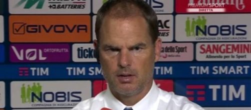 Frank De Boer in conferenza stampa