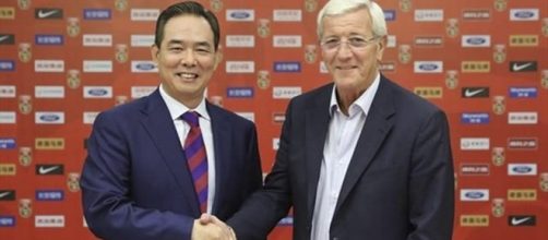 L'italiano Marcello Lippi nuovo ct della nazionale cinese.