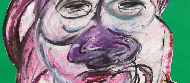 Francis Bacon, Portrait of a woman, pastel and collage on paper, 65 x 50 cm Francis Bacon, Portrait of a woman, pastel and collage on paper, 65 x 50 cm