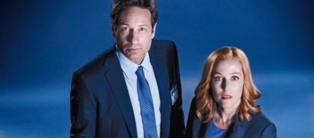 Nella foto: David Duchovny e Gillian Anderson Nella foto: David Duchovny e Gillian Anderson