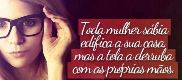 Saiba se você é uma mulher sábia Saiba se você é uma mulher sábia