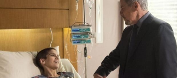 Tião manda Letícia para o hospital Tião manda Letícia para o hospital