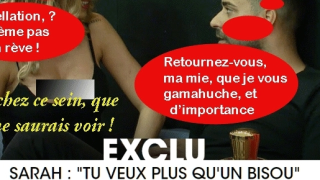 Bon, sur la photo, Sarah... Maintenant, le gus à barbe de trois jours, allez savoir de qui il s'agit...