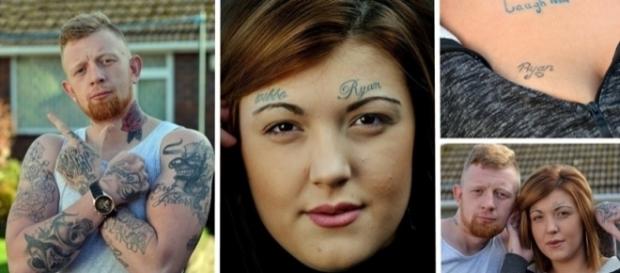 Esse cara tatuou 39 ex-namoradas no rosto com o seu nome. Esse cara tatuou 39 ex-namoradas no rosto com o seu nome.