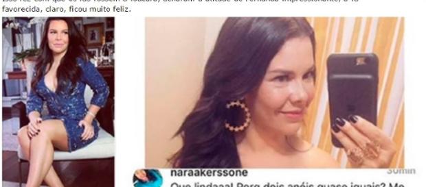 Fernanda Souza diva em seu Instagram Fernanda Souza diva em seu Instagram