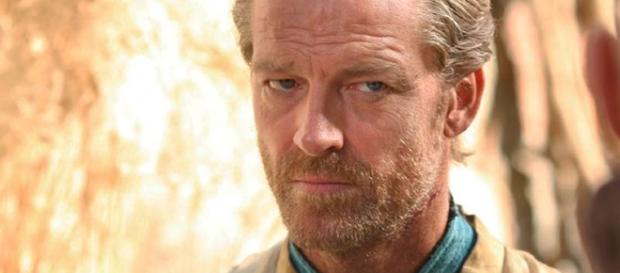 Ian Glen, caracterizado como Jorah Mormont. Ian Glen, caracterizado como Jorah Mormont.