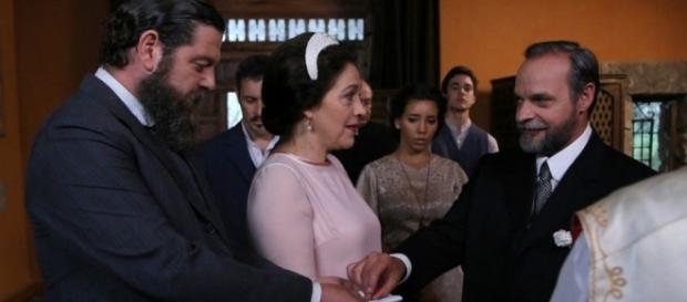 Il Segreto: Francisca e Raimundo, matrimonio falso Il Segreto: Francisca e Raimundo, matrimonio falso