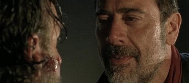 Immagine: Negan alias Jeffrey Dean Morgan. Immagine: Negan alias Jeffrey Dean Morgan.