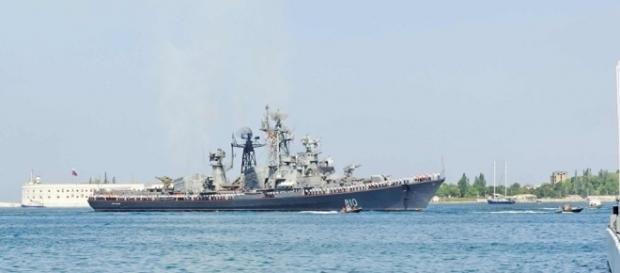 Navio escoltador Smetlivy da Frota do Mar Negro da Rússia aportará na Grécia Navio escoltador Smetlivy da Frota do Mar Negro da Rússia aportará na Grécia